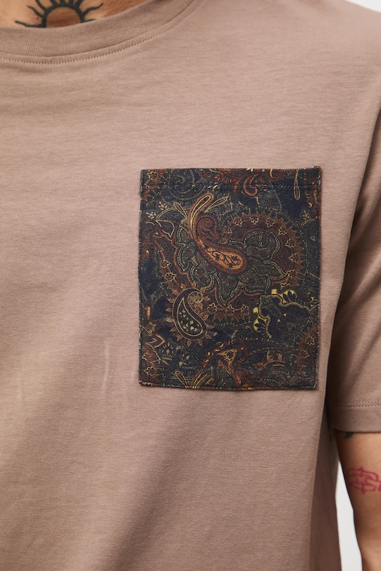 Medicine t-shirt RW25-TSMB20 brązowy