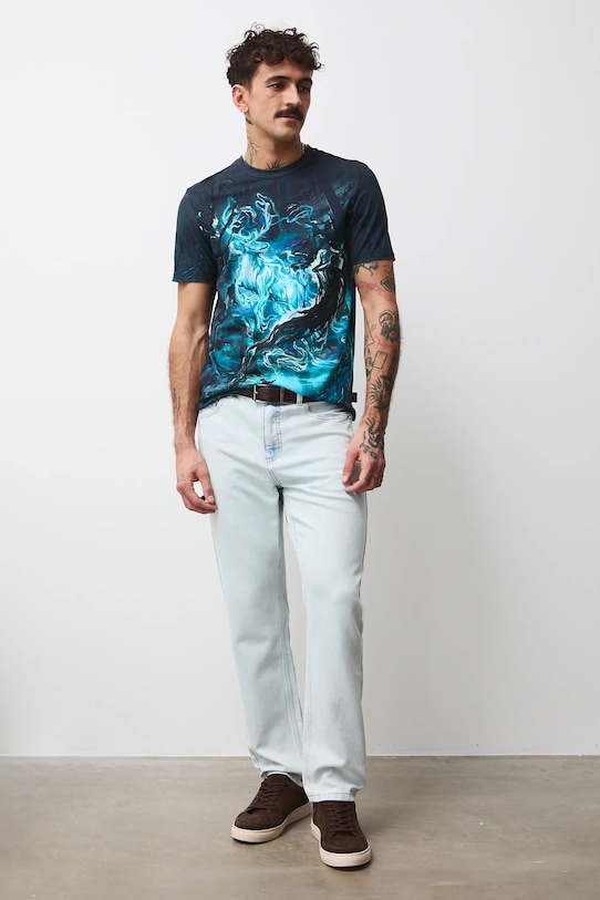 Odzież Medicine t-shirt bawełniany RW25-TSMB51 multicolor