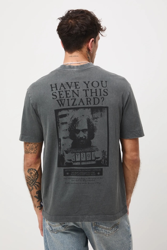 Medicine t-shirt bawełniany szary RW25-TSMB52