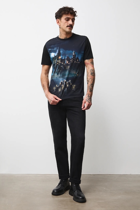 Odzież Medicine t-shirt bawełniany RW25-TSMB53 czarny