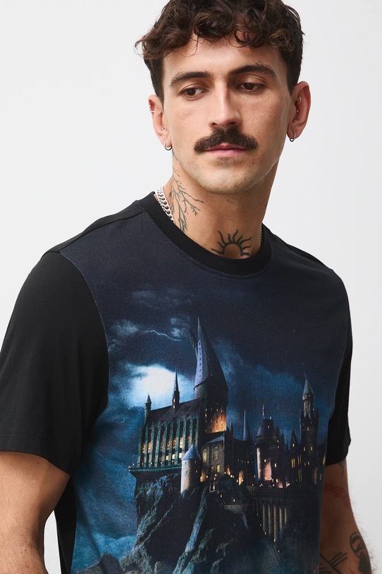 Medicine t-shirt bawełniany RW25-TSMB53 czarny