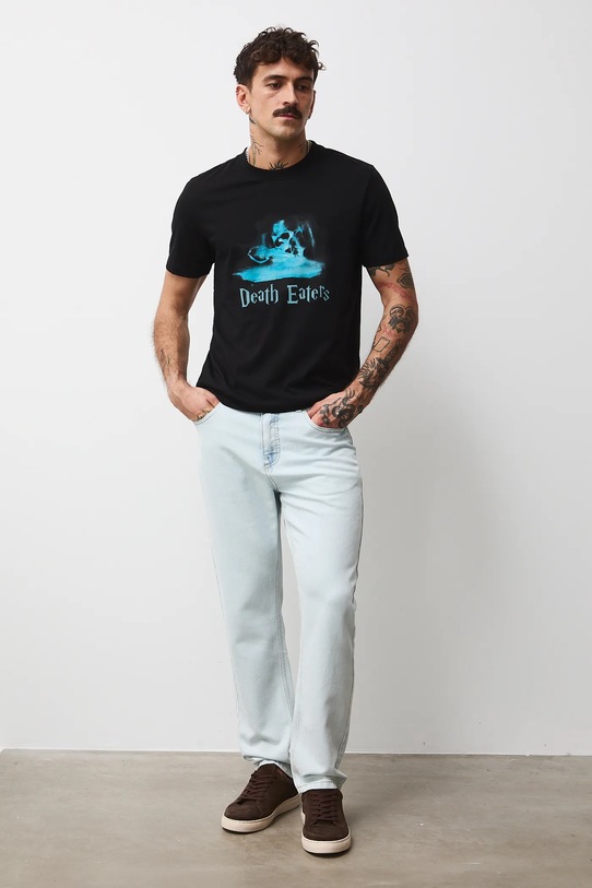 Odzież Medicine t-shirt bawełniany RW25-TSMB54 czarny