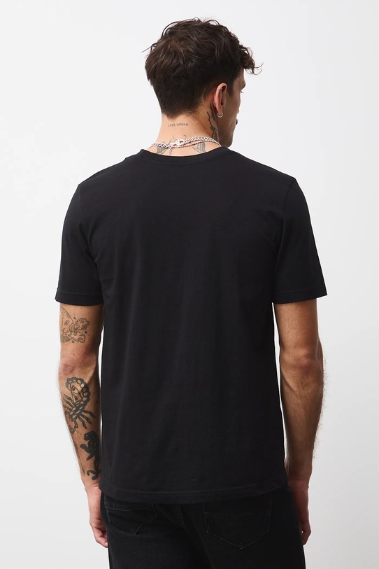 Medicine t-shirt bawełniany czarny RW25-TSMB56