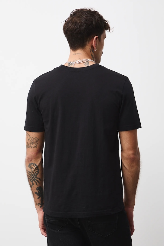 Medicine t-shirt bawełniany czarny RW25-TSMB56