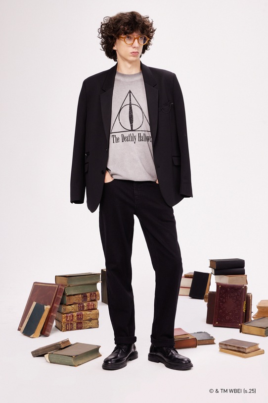 Medicine t-shirt bawełniany nadruk szary RW25-TSMB57