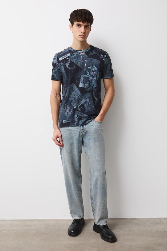 Medicine t-shirt RW25-TSMC10 turkusowy RW25