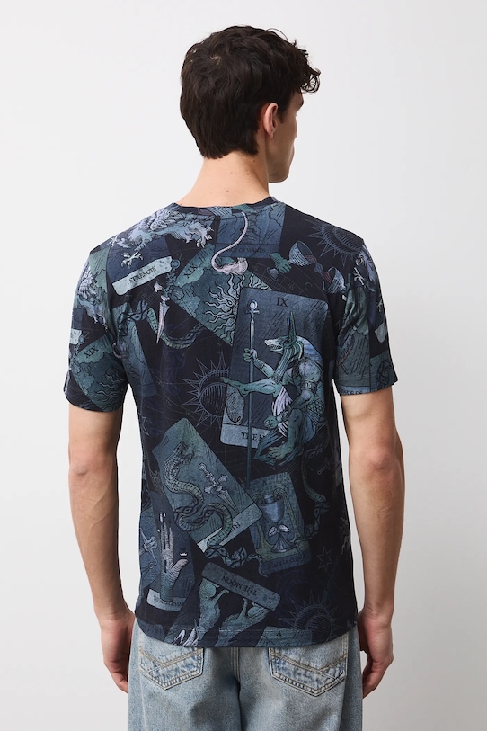 Odzież Medicine t-shirt RW25-TSMC10 turkusowy