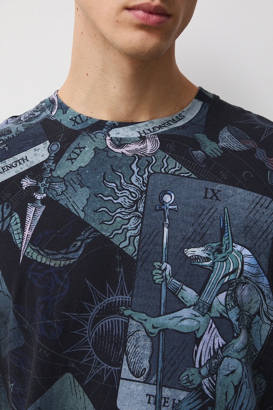 Medicine t-shirt RW25-TSMC10 turkusowy