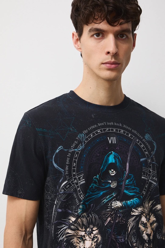 Medicine t-shirt czarny RW25-TSMC13