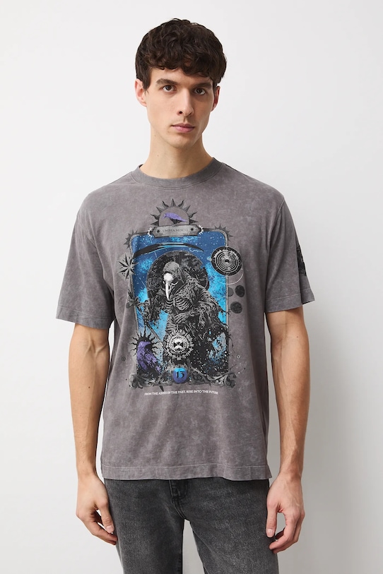 Medicine t-shirt bawełniany RW25-TSMC14 szary RW25