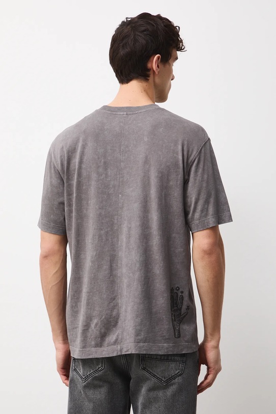 Odzież Medicine t-shirt bawełniany RW25-TSMC14 szary