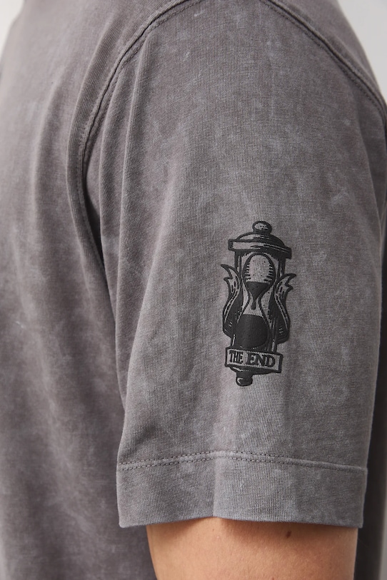 Medicine t-shirt bawełniany RW25-TSMC14 szary