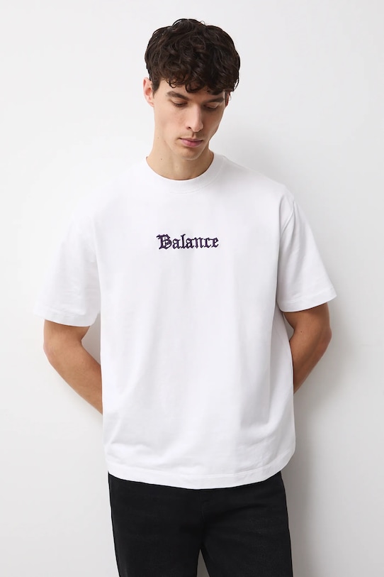 Odzież Medicine t-shirt bawełniany RW25-TSMC16 biały