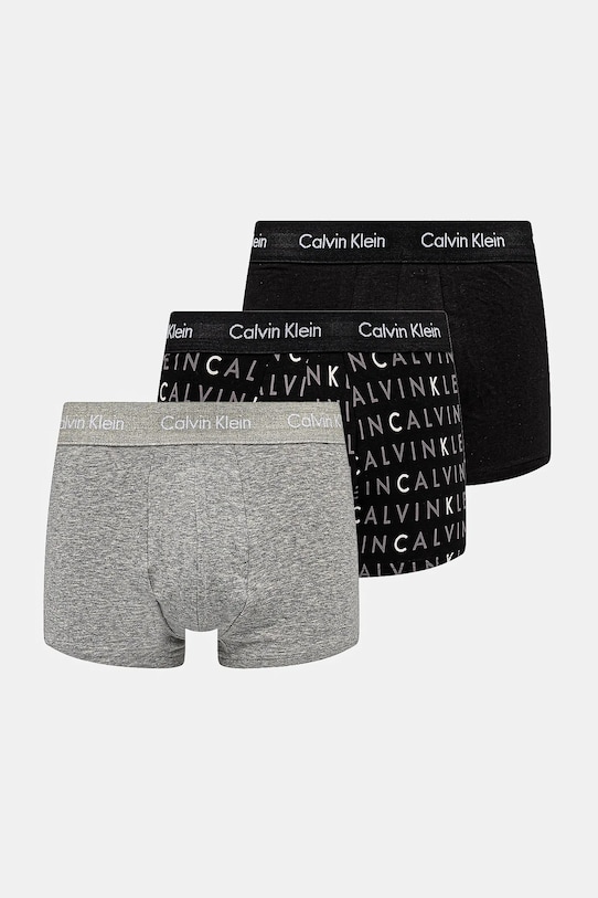 Calvin Klein Underwear - Bokserki (3-pack) dzianina czarny U2664G
