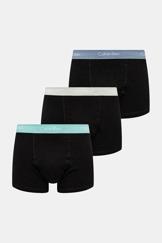 Boxerky Calvin Klein Underwear 3-pak pletenina čierna 0000U2662G.
