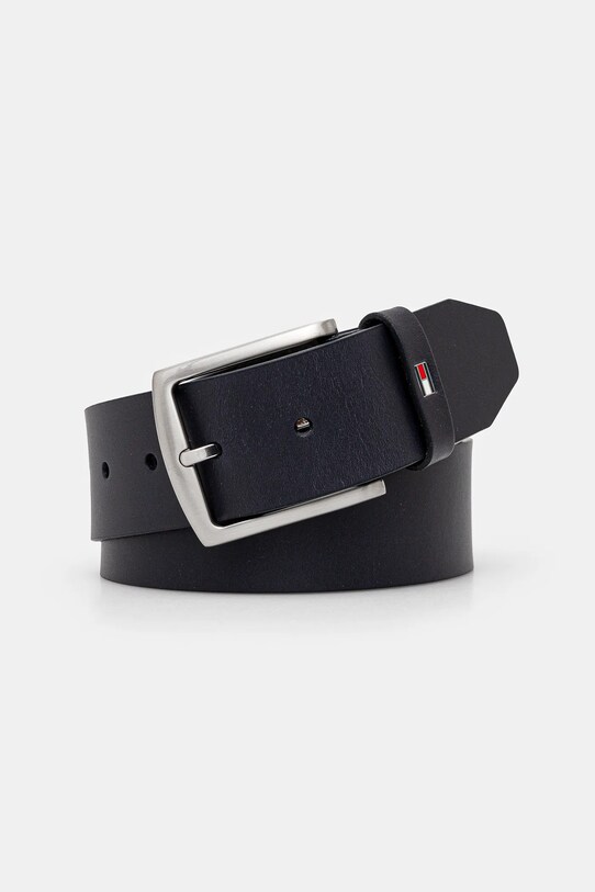 Tommy Hilfiger - Шкіряний ремінь New Denton чорний E367863162