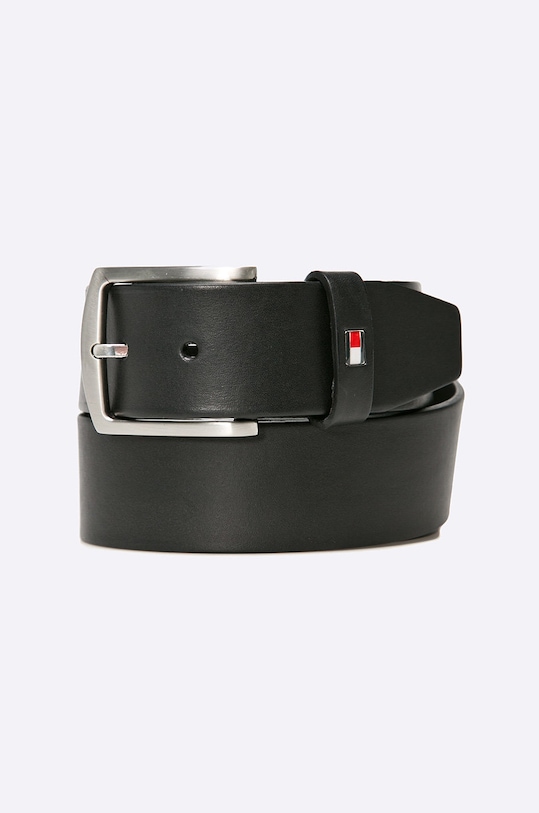 Tommy Hilfiger curea de piele New Denton negru E367863162