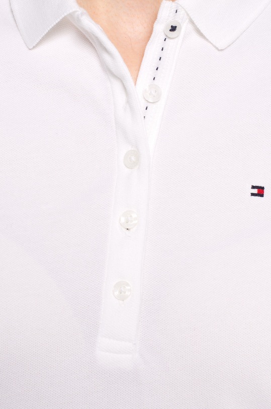 Ρούχα Tommy Hilfiger - Μπλουζάκι 1M57636661 λευκό