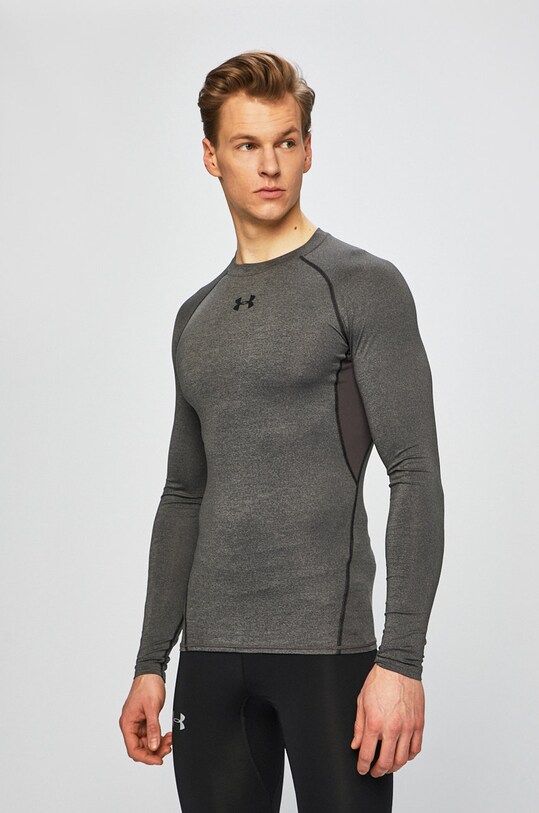 Under Armour - Pánske tričko 1257471.090 s elastanom sivá 1257471.090