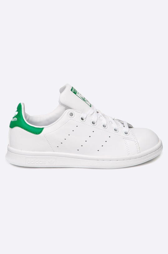 adidas Originals - Topánky Stan Smith J M20605. usňová koža biela M20605.