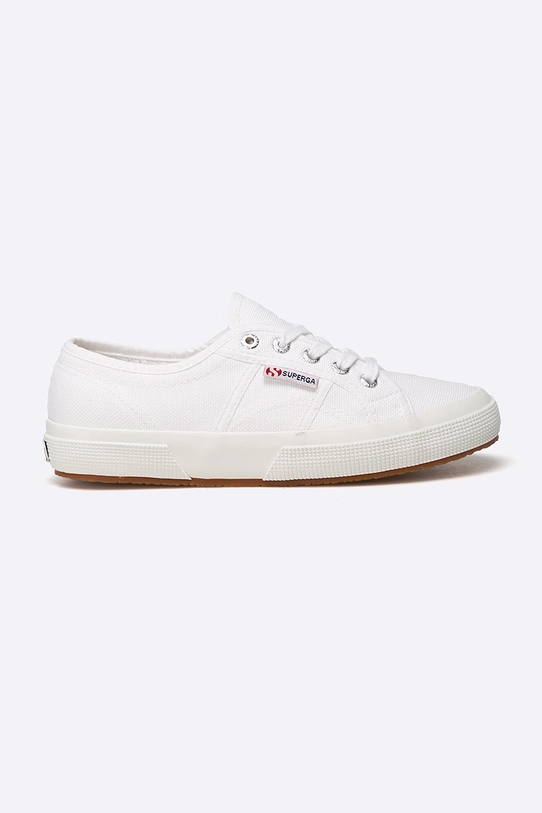 Superga - Tenisówki płaska biały 2750.S000010.901