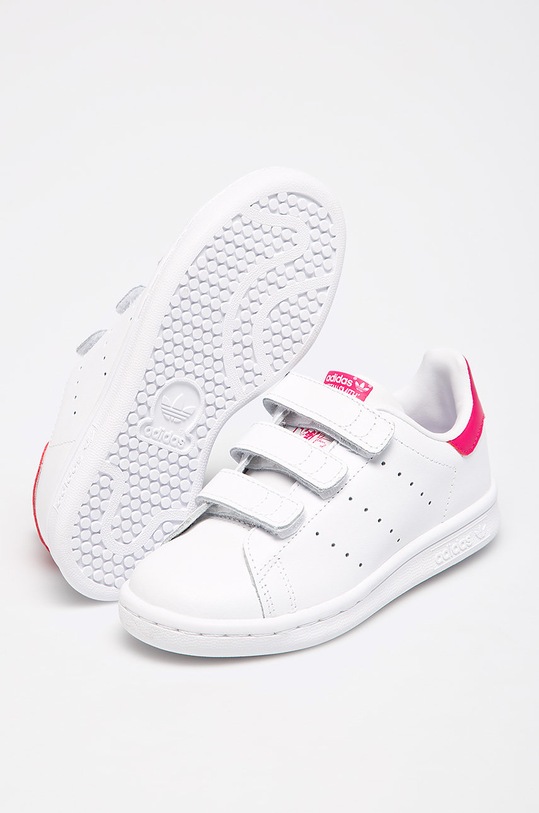 adidas Originals - Buty dziecięce Stan Smith CF C B32706 B32706 biały