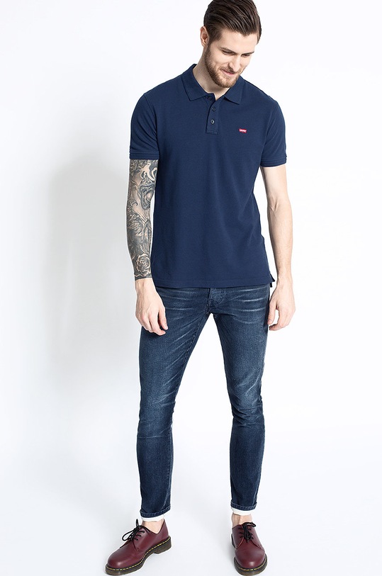 Levi's - Pánske polo tričko 22401.0003 tmavomodrá AA00