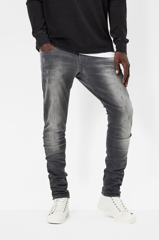 G-Star - Jeansy Revend Super Slim 51010.6132.1243 szary 51010.6132.1243