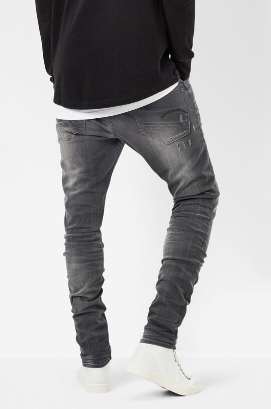 G-Star - Jeansy Revend Super Slim 51010.6132.1243 51010.6132.1243 szary SS16