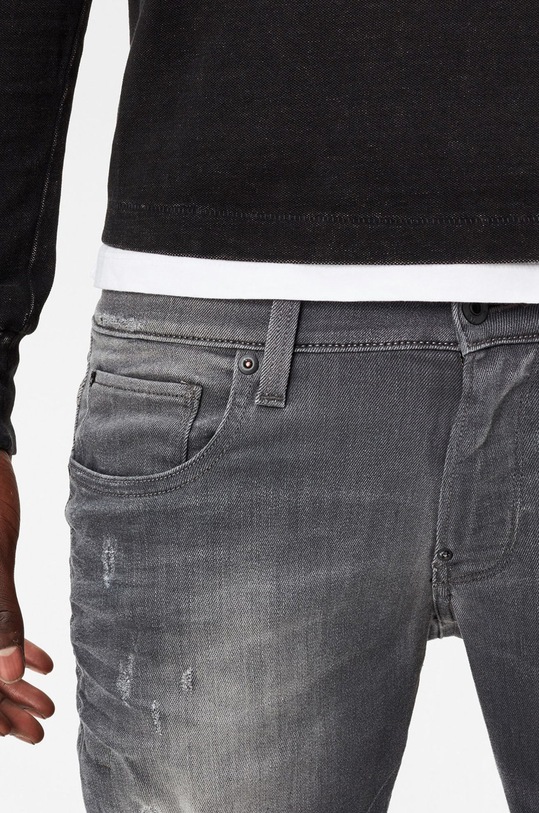 Odzież G-Star - Jeansy Revend Super Slim 51010.6132.1243 51010.6132.1243 szary