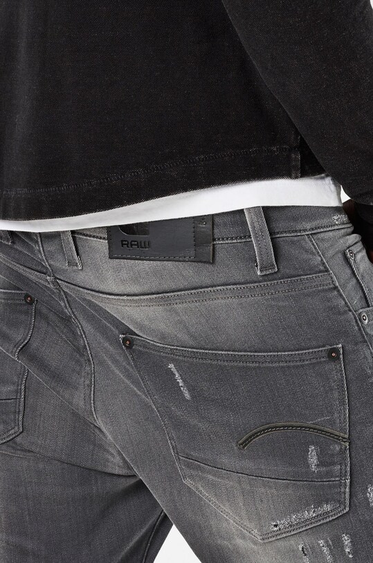 G-Star - Jeansy Revend Super Slim 51010.6132.1243 szary 51010.6132.1243