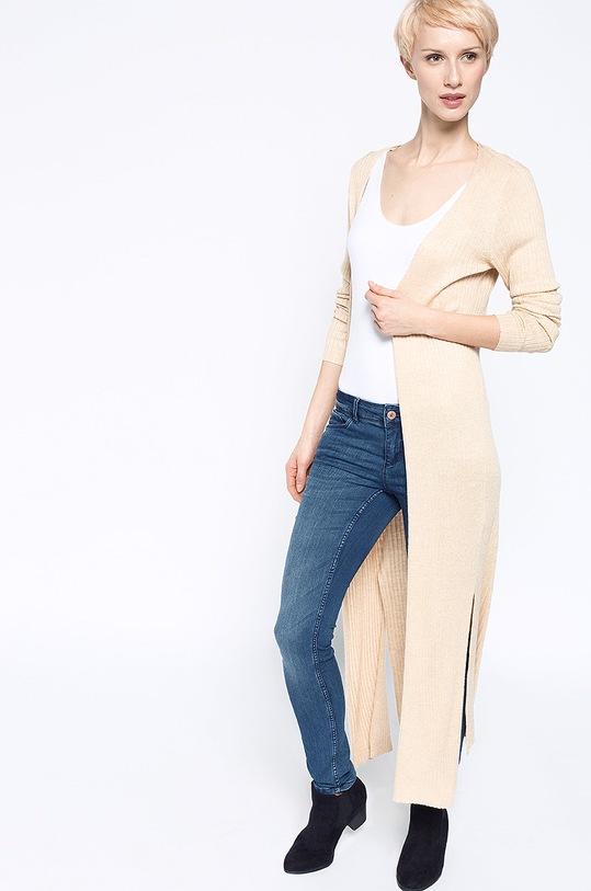 Vero Moda Top 10148253 beżowy AA00