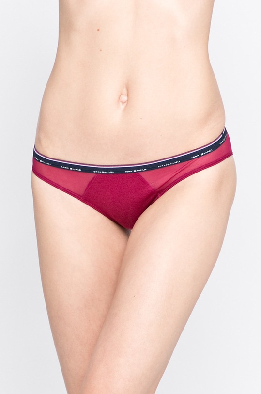 Tommy Hilfiger - chiloți figi burgundia 1387905864