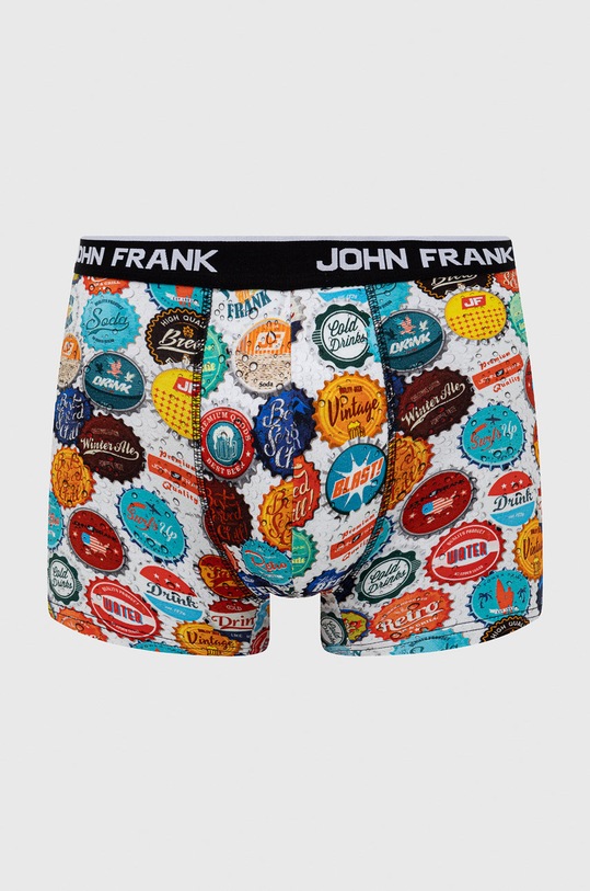 John Frank - Bokserki dzianina multicolor JFB64