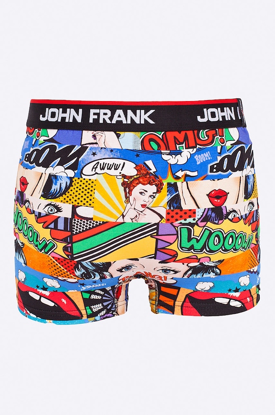 John Frank - Boxeri JFB100 multicolor AA00