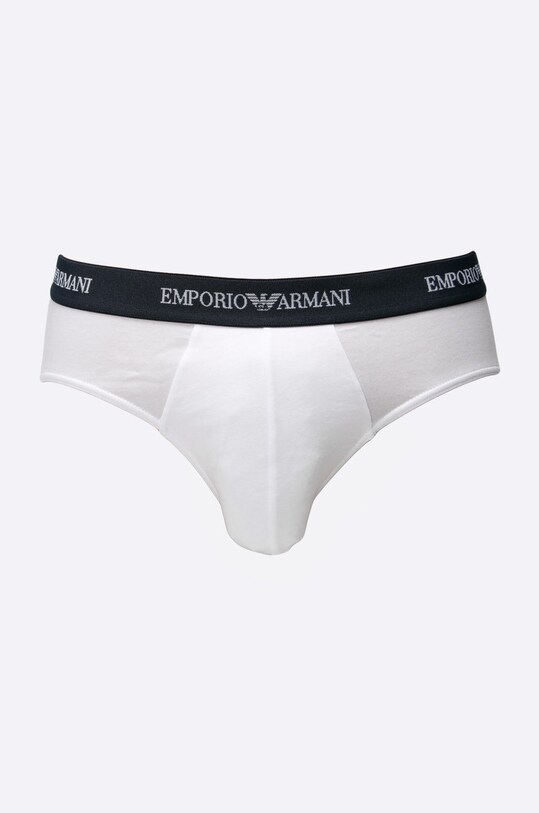 Emporio Armani Underwear - Слипы (2-pack) мелкий узор белый 111321..