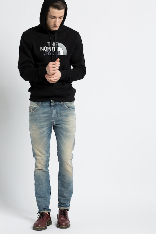 The North Face - Bluza Drew Peak Hoodie. T0AHJY czarny SS17