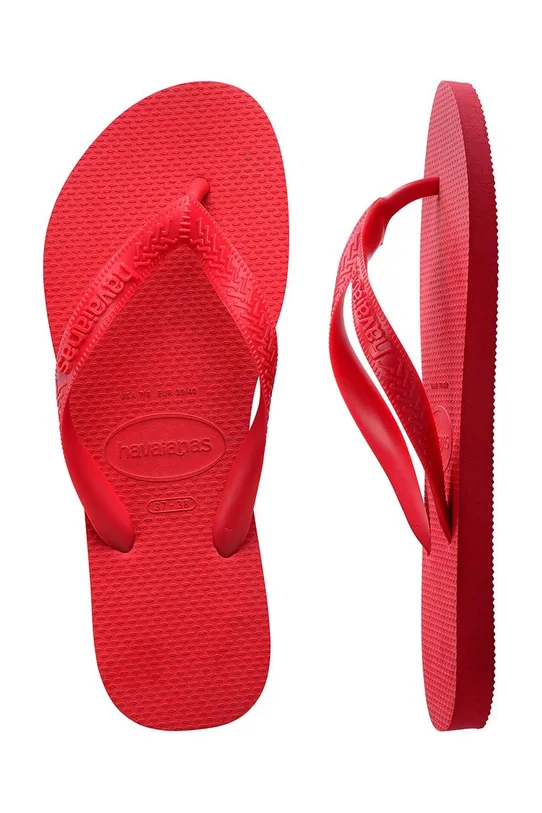 Havaianas - Japonki TOP 4000029.2090.D czerwony