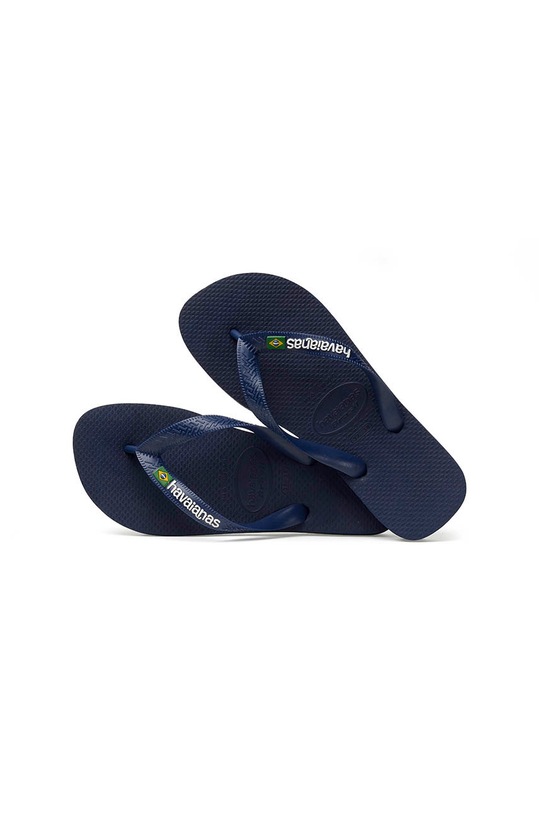 Obuv Žabky Havaianas BRASIL LOGO 4110850.0555 tmavomodrá