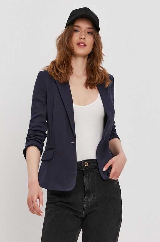 Sako Vero Moda pletenina námořnická modř 10154123