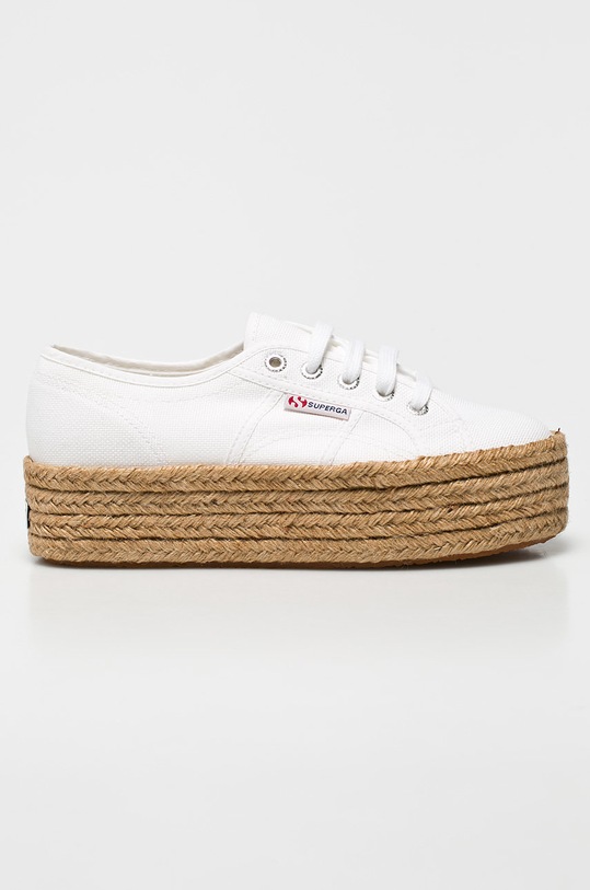 Superga - Espadrile textil alb 2790.S0099Z0.901