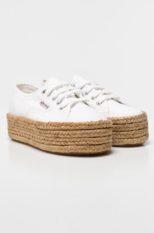 Superga - Espadrile 2790.S0099Z0.901 alb SS17