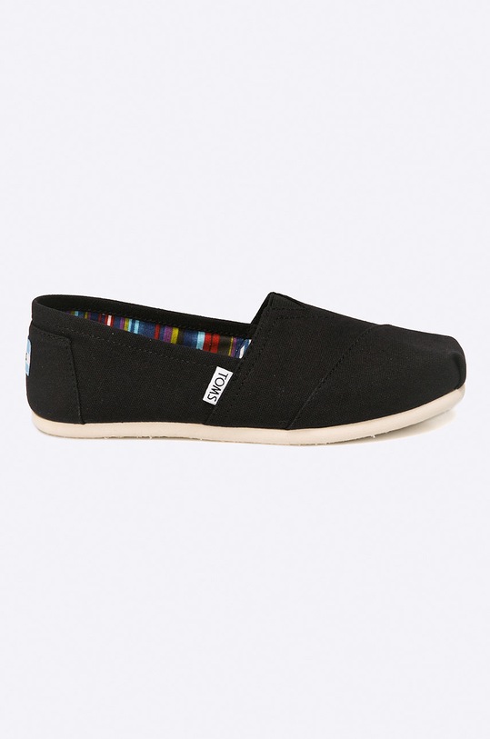 Toms - Espadrilky textilní námořnická modř 10000869