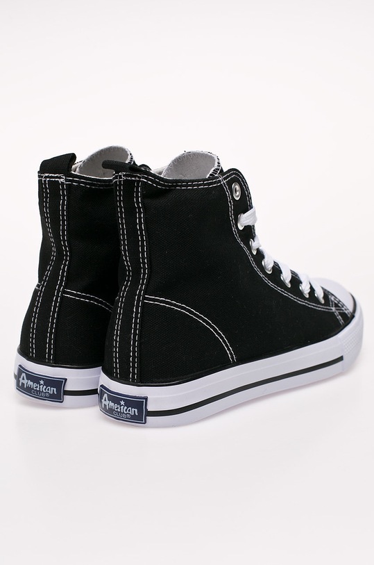 American Club Trampki czarny 508.17.LH.9120.10