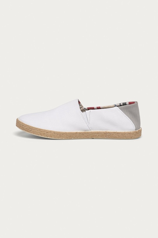 Boty Tommy Hilfiger - Espadrilky FM0FM00569 bílá