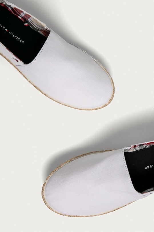 Tommy Hilfiger - Espadrile alb FM0FM00569