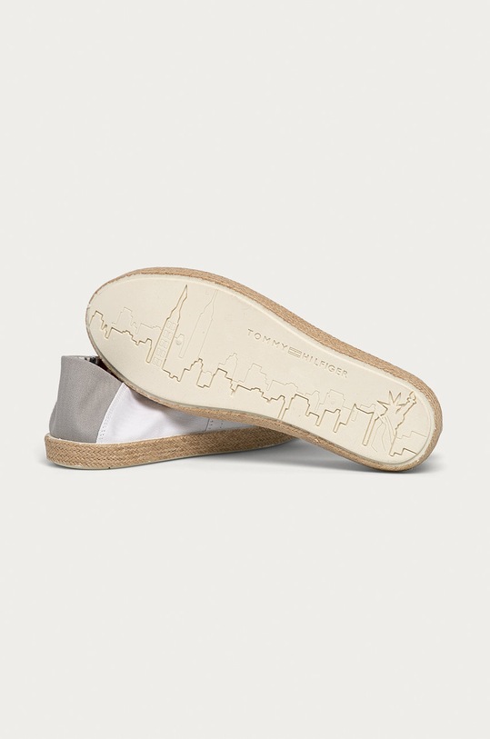 Tommy Hilfiger - Espadrile FM0FM00569 alb