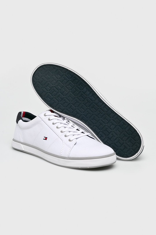 Tommy Hilfiger - Πάνινα παπούτσια H2285ARLOW 1D λευκό FM0FM00596