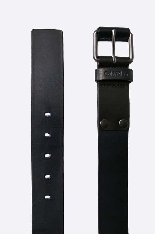 Calvin Klein Jeans - Curea de piele Julien K50K502295 bleumarin SS17