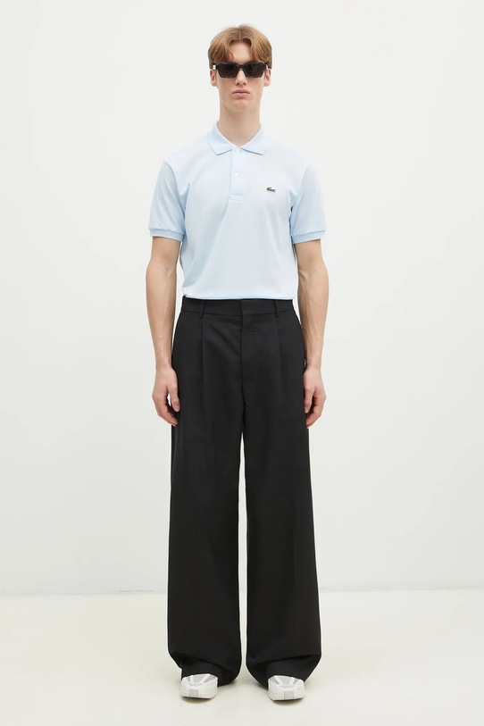 Lacoste polo bawełniane L1212. L1212. niebieski